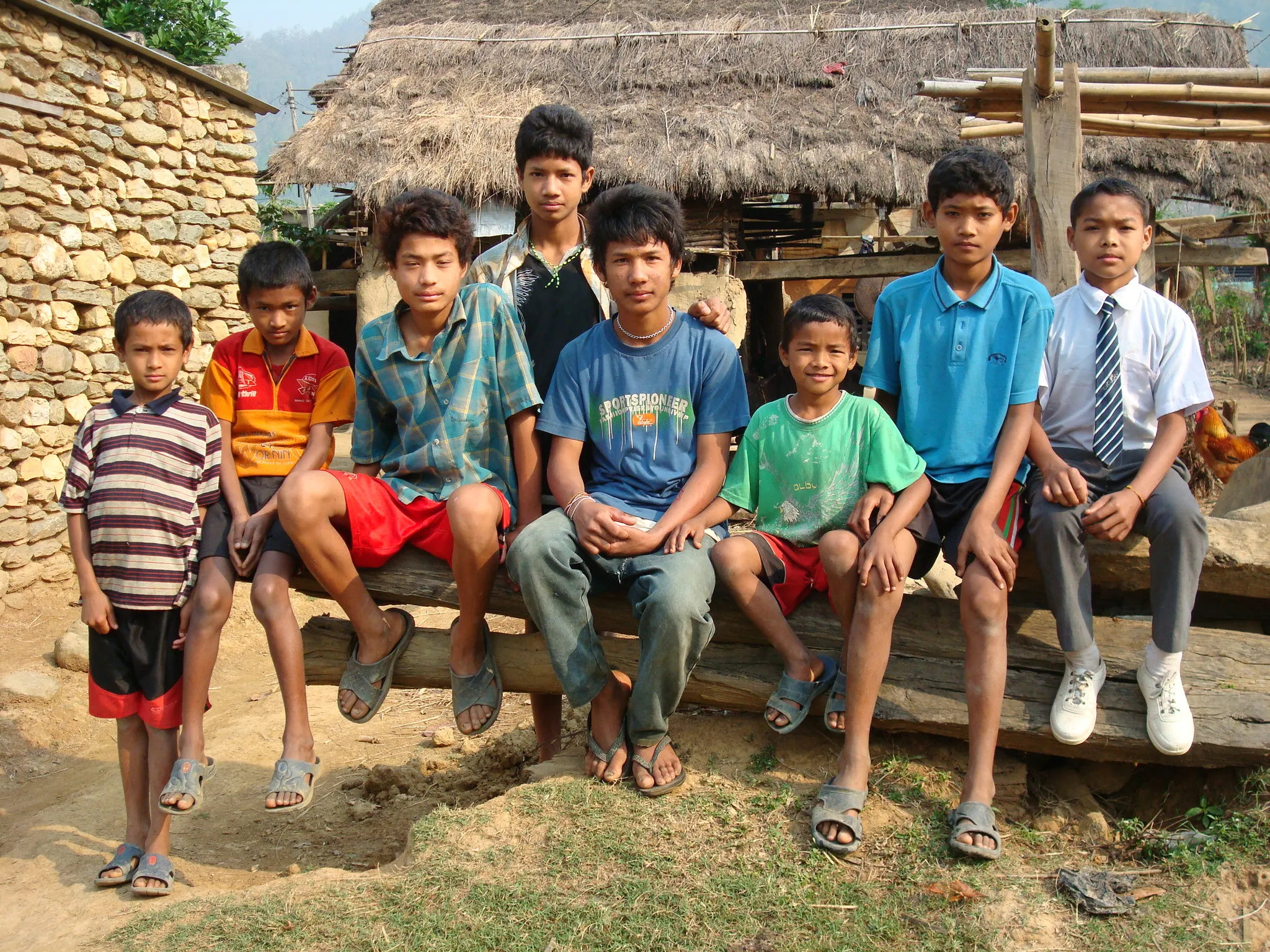 Student volunteering in Nepal